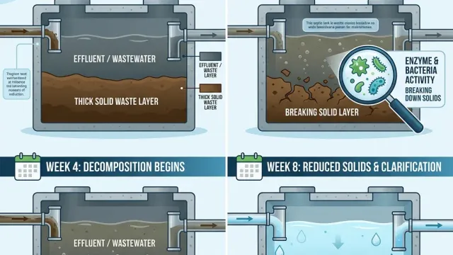How Long Does It Take for Enzymes to Dissolve Septic Sludge?